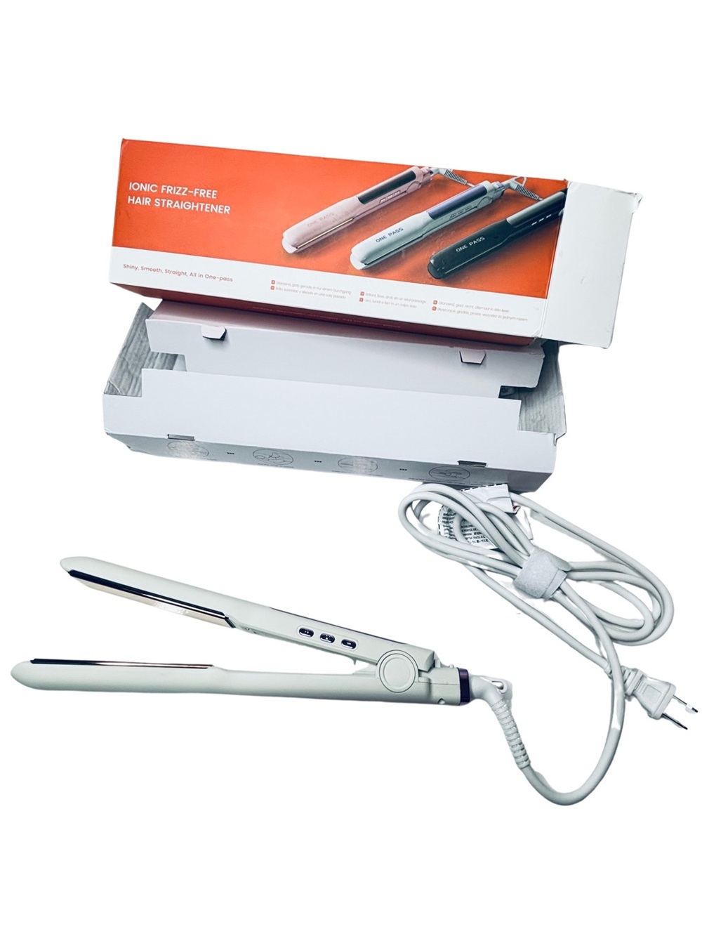 Ionic Frizz-Free One Pass Hair Straightener